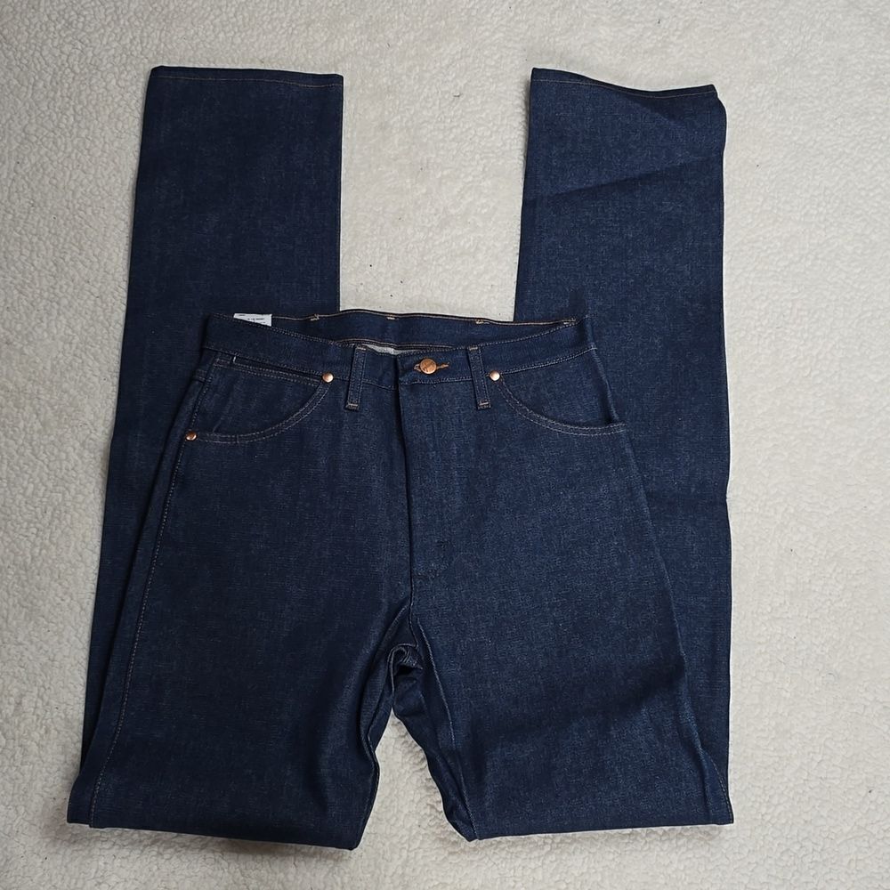 608 NWT Wrangler Cowboy Cut Original Fit Jean Size 32×30 - Picture 4 of 8